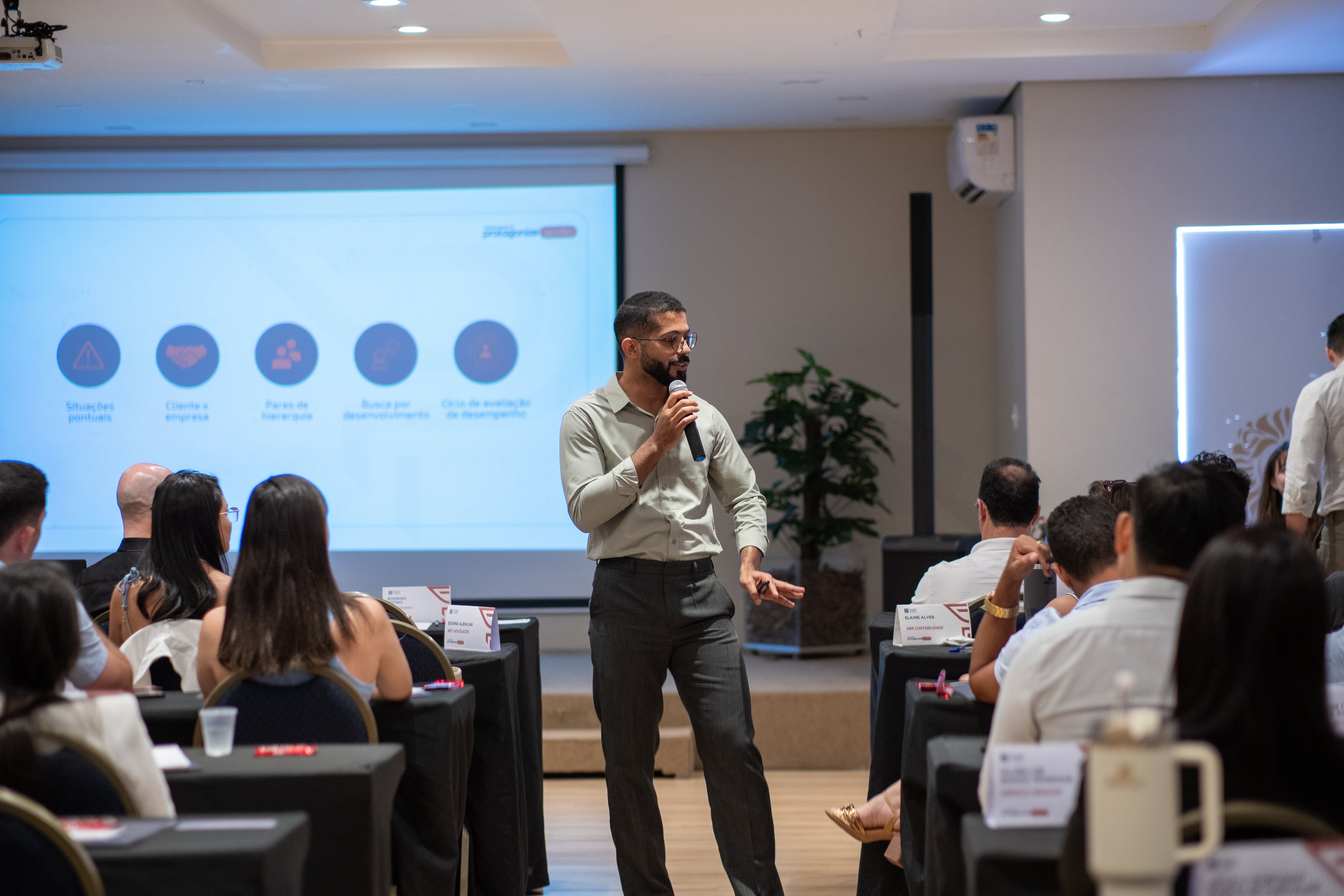 Participantes do evento Protagonize